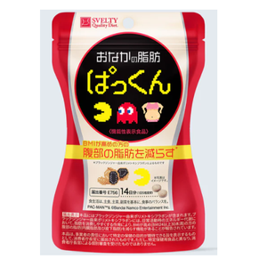 Supplement [Food with Functional Claims] Svelty Belly Fat Pack Black Ginger Pac-Man Collaboration 70 tablets/14 days | Supplement Black Ginger Black Ginger Fat