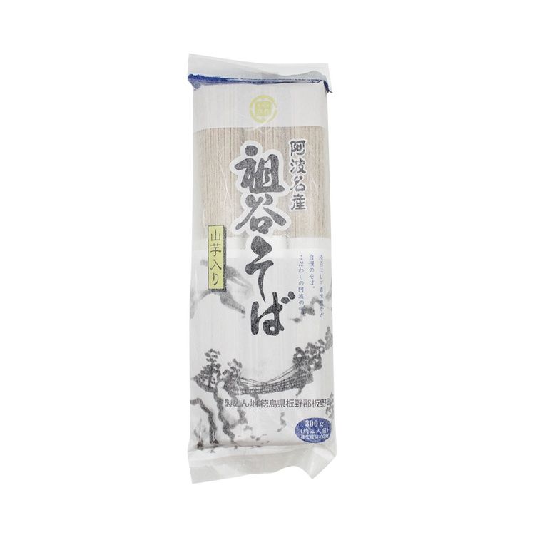 오카모토 제면 아와 명산 이야 소바 산마(마) 함유 300g