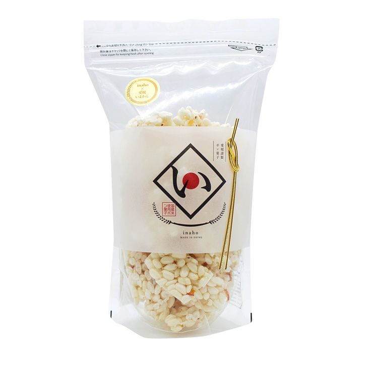 INAHO 稻穗||Healthy 营养fragrant sweet rice flour||Citrus flavor 80g