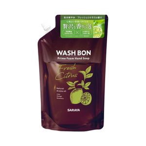 SARAYA Washbon Prime Foam Fresh Citrus Refill 500ml