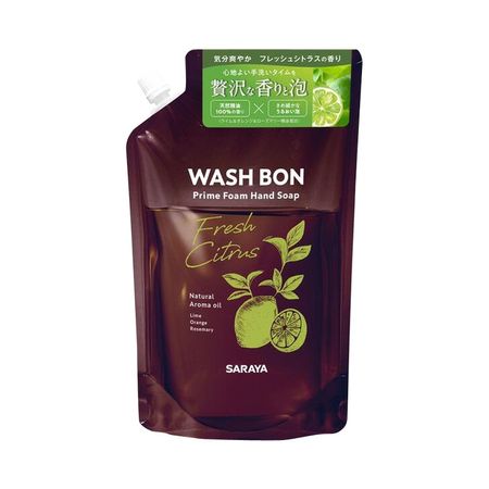 사라야 워시본 프라임 폼 프레시 시트러스 리필 500ml