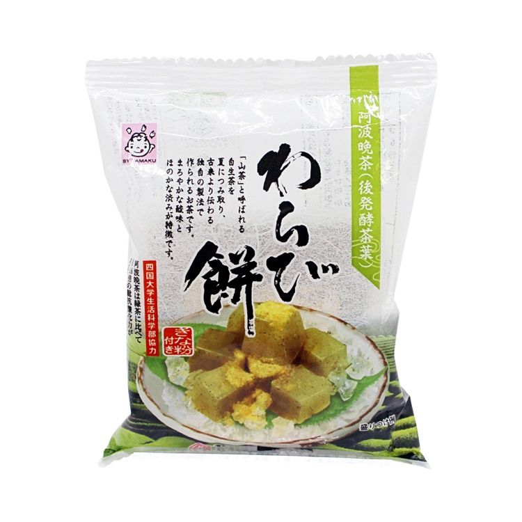야마쿠 식품 아와 반차 와라비모치 100g