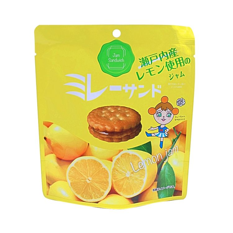 몽플레지르 밀레이 샌드 세토우치산 레몬잼 42g(6g×7개)