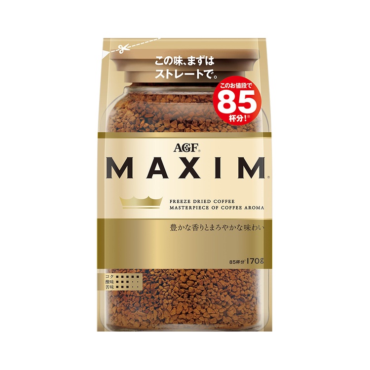 味之素AGF AGF Maxim 即溶咖啡袋裝補充裝 170 克