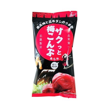 東陽製菓 サクっと梅こんぶあられ 40ｇ