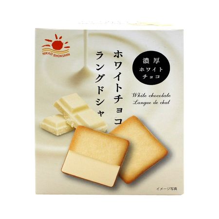 Nikko Foods White Chocolate Langue de Chat 5 pieces/45g