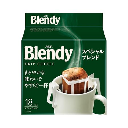AGF Blendy Regular Coffee Drip Pack Special Blend 7g x 18 bags