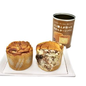 캔에 담긴 빵, 제빵사가 만든 부드러운 빵, 초콜릿 맛, 5년 보관 가능, 100g