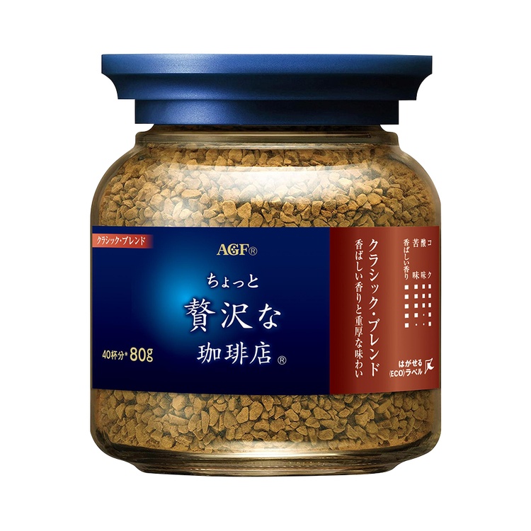 味之素AGF AGF 略顯奢華的咖啡廳經典混合瓶 80g