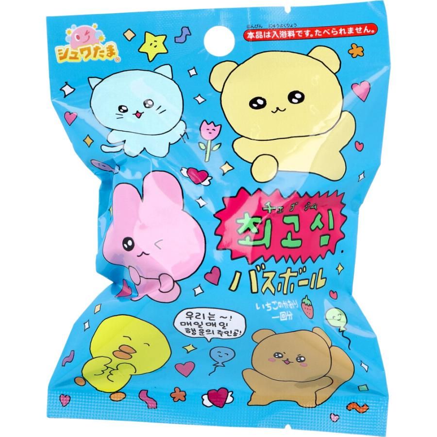 산탄 슈와타마 최고심 배스볼 딸기향 75g 1회분