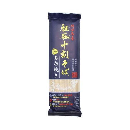 Okamoto Seimen Awa Specialty Iya 100% Soba Stone-ground 200g