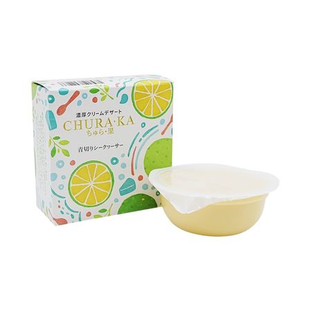 Food Company Rich Cream Dessert Chura Fruit Green Shekwasha 68g