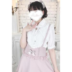 MA*RS||Open chest lace ruffle blouse-size-F||White Product number: 388010466
