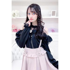 MA*RS||Open shoulder ruffle slider blouse-size-F||Product number: 388010432