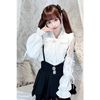 MA*RS ||Big ribbon sleeve lace blouse-size-F || Product number: 388010435