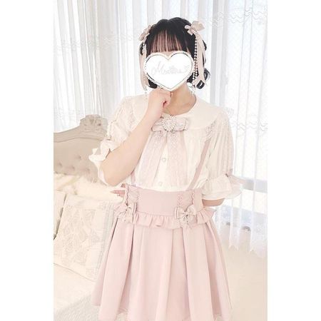 MA*RS｜袖梯子蕾絲襯衫 - 尺寸F｜商品編號：388010439