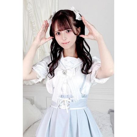 MA*RS｜蝴蝶結吊飾綁帶水手領襯衫 - 尺寸F｜商品編號：388010443