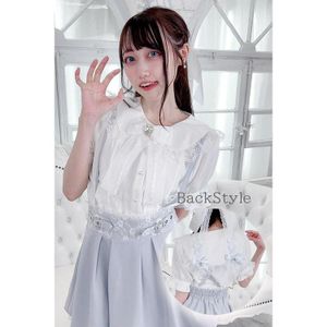 MA*RS||Back spindle ribbon sailor blouse-size-F||Product number: 388010446