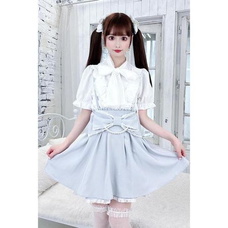 MA*RS||Big ribbon pearl skirt-size-F||Item number: 388050536