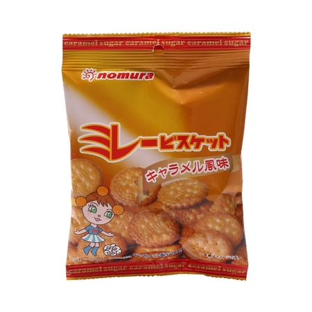 野村钱汤加工店 Serious 小米饼干 焦糖味 70g