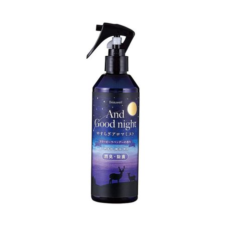 And Good night Yasuragi 香薰喷雾助眠薰衣草 285ml