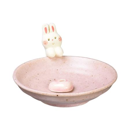 일본코도 호노보노 향받침 & 향꽂이 토끼 K3296 1개
