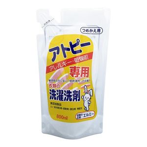 Elmy Laundry detergent for atopic dermatitis, allergies, and dry skin 800mL (refill)