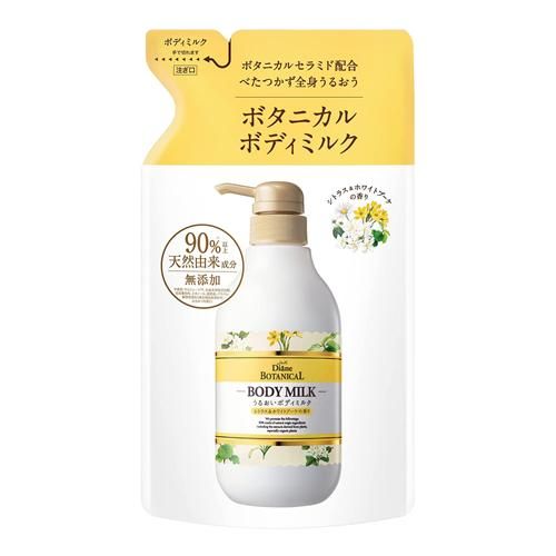 Moist Diane 植物身體乳 柑橘與白花束香型 400 毫升（補充裝）