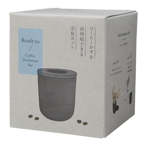 마나 커피 찌꺼기 탈취 포트 블랙 K770 1개입
