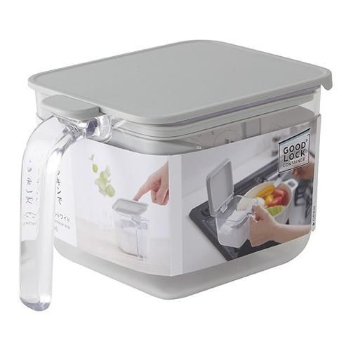 마나 조미료 포트 와이드 약 600mL K775 1개 (GY 그레이)