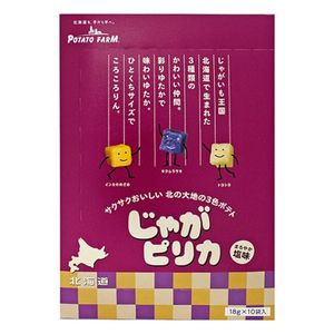 Calbee 马铃薯农场 Jaga Pirika 18 克 x 10 袋