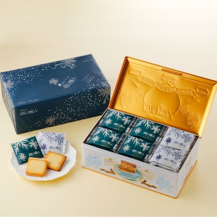 Shiroi Koibito 54-Piece Assortment (36 White Chocolate & 18 Dark Chocolate)