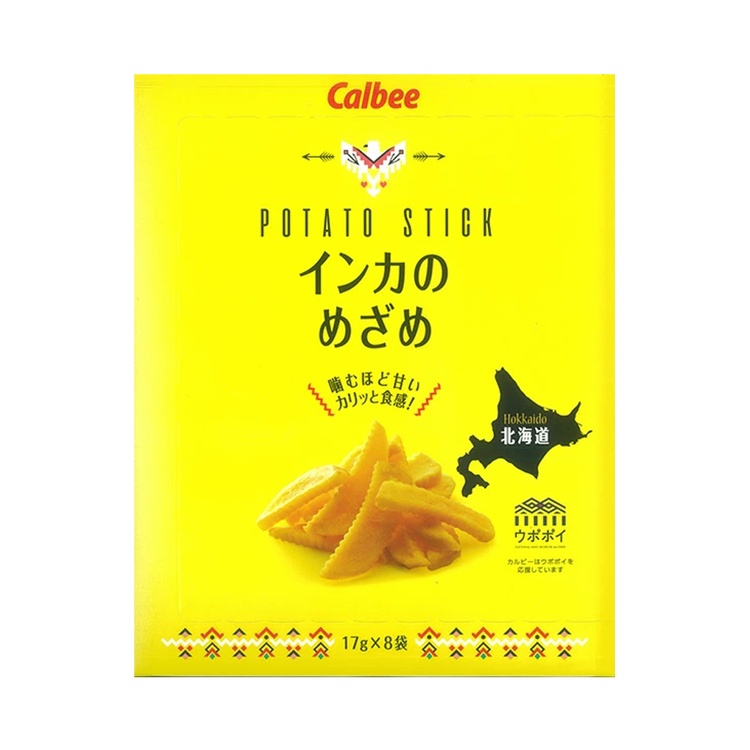 Calbee 卡樂比薯條印加之夢 17g×8包入