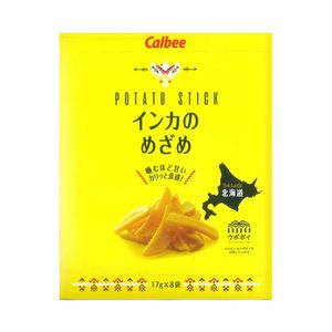 Calbee Potato Stick Inca no Mezame 17g x 8 bags