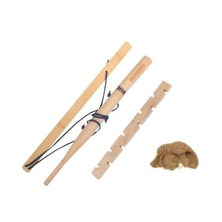Montagna Montana Bow-Cutting Fire Starter HAC3029 Wood Grain 1 Piece