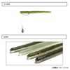 Keitech ストレートワーム イージーシェイカーシリーズ 2.5インチ (入数:14本) #370 クリアーシルバーグロー