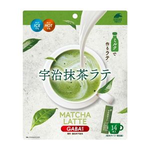 ユニマットリケン 宇治抹茶ラテ GABA配合 粉末タイプ 個包装　10g×14本入