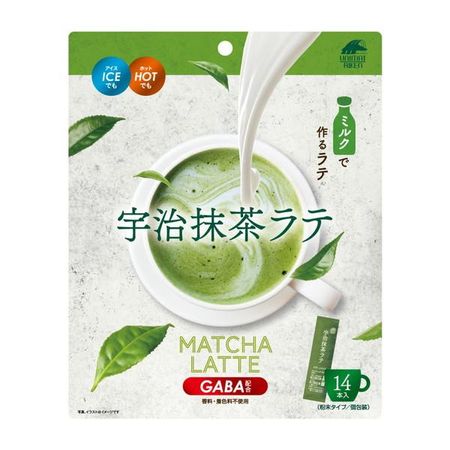 Unimat Riken 宇治抹茶拿铁 GABA 粉状独立包装 10g x 14 件