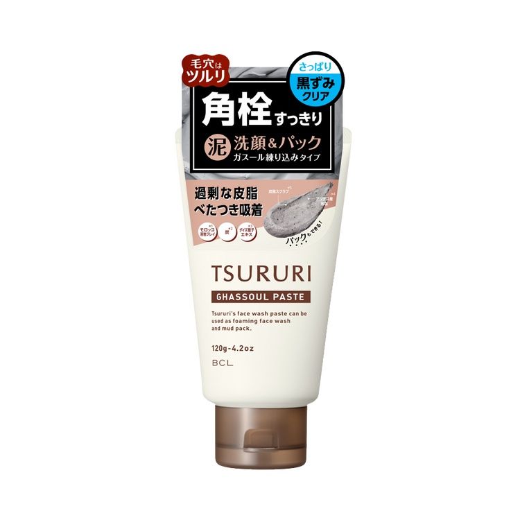 BCL Tsururi 面部清洁 Ghassoul 膏 120g