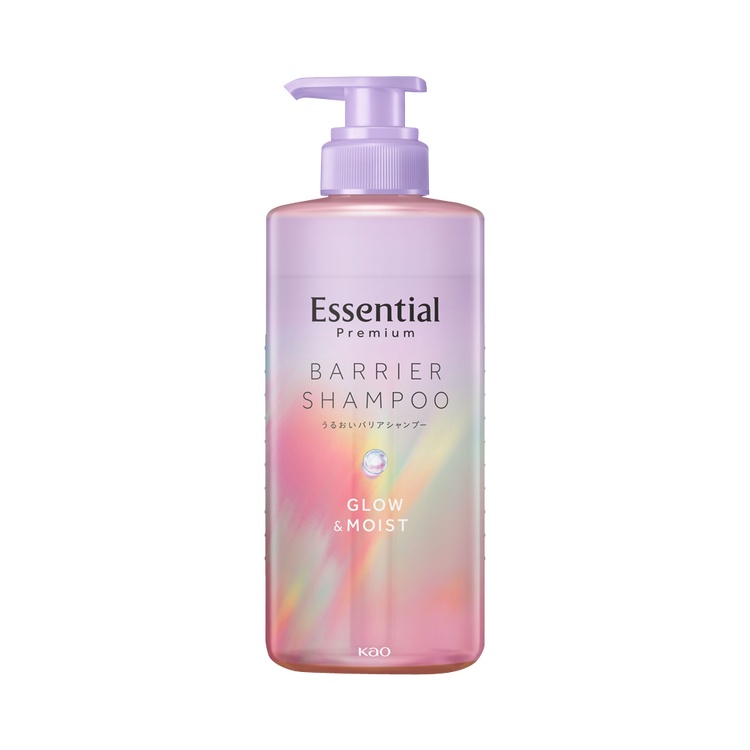 花王 Essential Essential 高效保濕屏障洗髮精 豐盈保濕型 按壓瓶 450ml