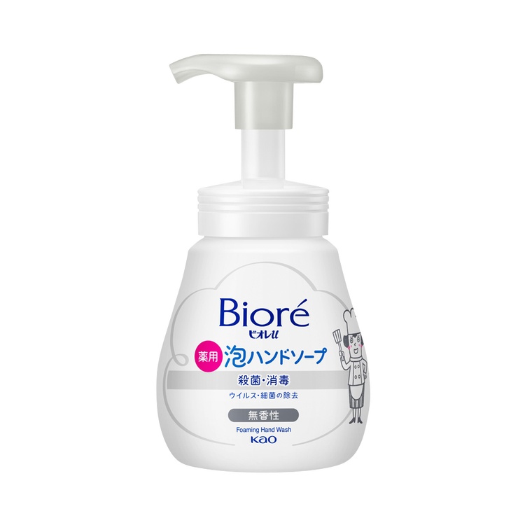 花王 Bioré蜜妮 碧柔u 碧柔泡沫洗手慕斯 無香型 按壓瓶 240ml
