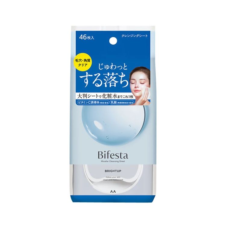 Bifesta Micellar Cleansing Sheet Bright Up 46 sheets