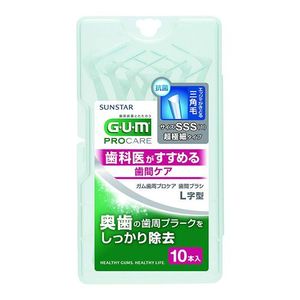 G・U・M（牙齦）牙周專業護理牙間刷 L 型 10 支（尺寸 SSS（1）超細型）
