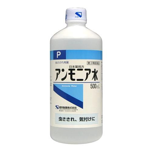 【第３類医薬品】健栄製薬 アンモニア水 500mL