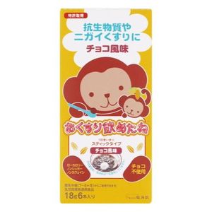 류코산 오쿠스리 노메타네 스틱 타입 초코맛 18g (×6개입)