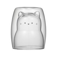 耐熱アニマルダブルグラス 270ml