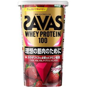 Zavas Whey Protein 100 Strawberry Flavor 280g