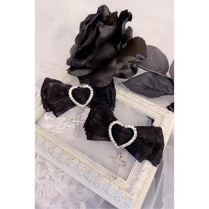 MA*RS||Cross x heart lace overlapping clip 2 piece SET Product number: 388110447