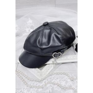 MA*RS||Heart & Cross Faux Leather Casquette Product Number: 388110454