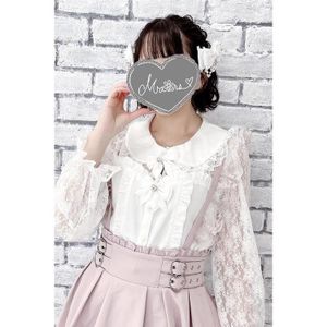 MA*RS||Double ribbon sleeve lace blouse Product number: 388010440 F size